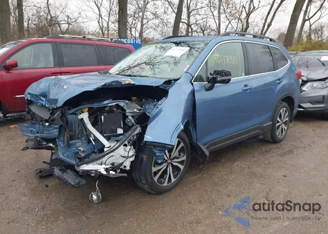 2021 Subaru Forester Limited from USA, damaged, VIN JF2SKASC5MH453877